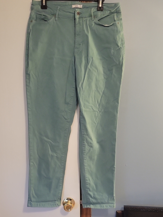 croft & barrow Denim - Croft & Barrow Women's Mint Green jeans Size 14